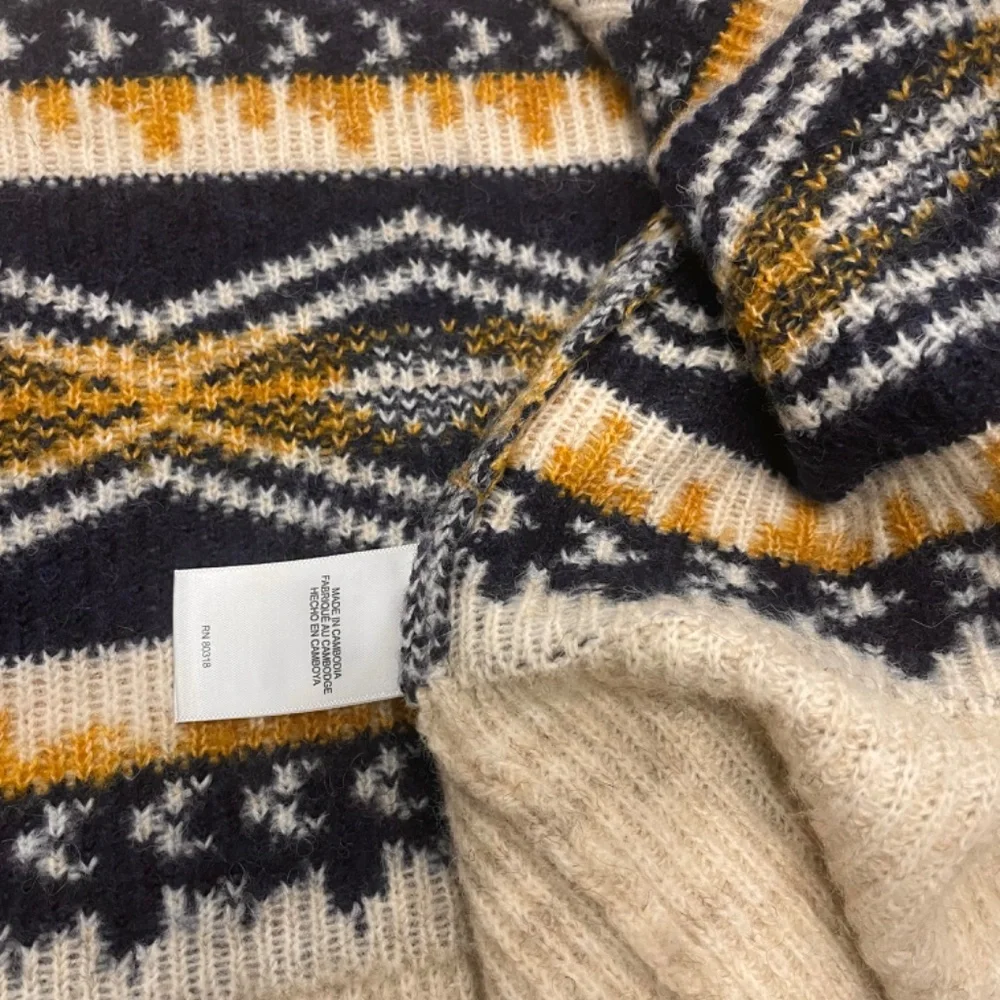 $119 Lucky Brand Wool Shawl Collar Open Front Cardigan Women’ Size M - Picture 13 of 16